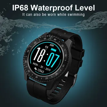 F17 Ceas Inteligent Bărbați Femei Monitor de Ritm Cardiac Sport Ceas IP68 rezistent la apa Tracker de Fitness Uita-te la Full touch Smartwatch Android IOS