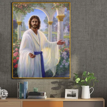 Isus Hristos pe Panza, Postere și de Imprimare Arta de Perete Imaginile pentru Camera de zi de Perete Decor Acasă de Imprimare pictura Caudros Constantin