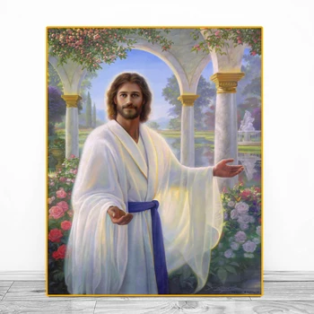 Isus Hristos pe Panza, Postere și de Imprimare Arta de Perete Imaginile pentru Camera de zi de Perete Decor Acasă de Imprimare pictura Caudros Constantin