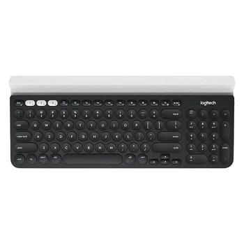 Logitech K780 Multi-Dispozitiv Tastatură Wireless pentru Calculator PC, Telefon, Tableta Full-featured full-size tăcut Jocuri merge tastatura