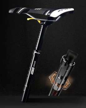 Biciclete de munte de Control Hidraulic de Ridicare Tub Scaun Reglabil Seatpost 30.9 / 31.6 mm Control Manual Seat Tube