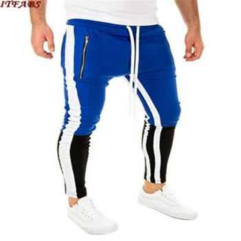 Oamenii Lenjerie De Vara Din Bumbac Pantaloni Casual Solid De Fitness Pantaloni De Trening Pantaloni Drepte