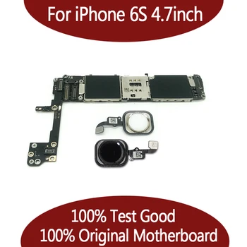 16GB 64GB cu Full unlocked pentru iphone 6S Placa de baza fara Touch ID, Originale pentru iphone 6s placi de Logica cu Sistem IOS