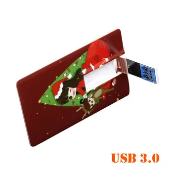 Personalizate Photopraphy Logo-ul Companiei USB3.0 carte de afaceri unitate flash usb de 512mb/2gb/4gb/8gb/16gb/32gb pentru cadouri promoționale