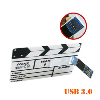 Personalizate Photopraphy Logo-ul Companiei USB3.0 carte de afaceri unitate flash usb de 512mb/2gb/4gb/8gb/16gb/32gb pentru cadouri promoționale