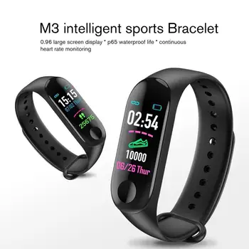 M3 Smart Fitness Band Brățară Cu Măsurarea Presiunii Pulsului Metru Sport Activity Tracker Ceas Bratara