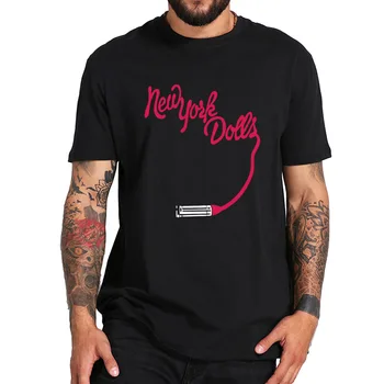New York Dolls Tricou Căutarea Pentru Un Sărut Tricou Formație Americană De Hard Rock Din Bumbac Moale De Fitness Maneci Scurte Bază Camiseta
