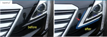 Lapetus Accesorii se Potrivesc Pentru Cadillac XT5 2016 - 2020 Fata faruri Lampa Pleoapa Spranceana Benzi Protector de Acoperire Kit de Echipare / ABS