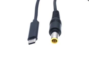 DC 7.9 x 5.5 mm Putere de Aprovizionare Conector Cablu Convertor Cablu 18.5-20V USB de Tip C PD Cablu de Încărcare pentru Laptop Lenovo Adaptor