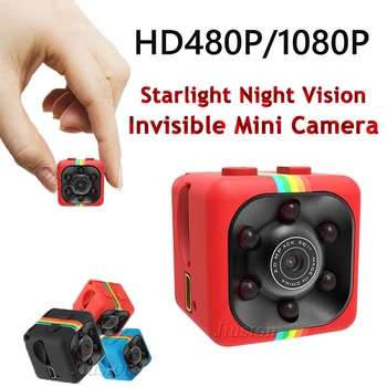 Noi SQ11 Mini Camera Espia spina bifidă ocultă Portabil Gizli Kamera Micro Secret Camera Video cu vedere de Noapte Mici, Cam de Sprijin Ascunse Card TF