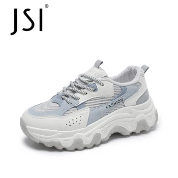 JSI Moda Femei Pantofi Casual În 2021 Primăvară Alb de Funcționare de Mers pe jos de Sport Fete Tinere Femei Confortabil Apartamente Pantofi JO880
