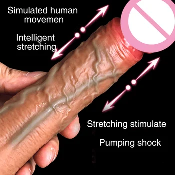 Încălzire Realist Penis Artificial Vibratoare Jucarii Sexuale Pentru Bărbați Adulți Femei Gay Silicon Penisul Vibratoare Penis Stimulator Anal Vagin Masaj