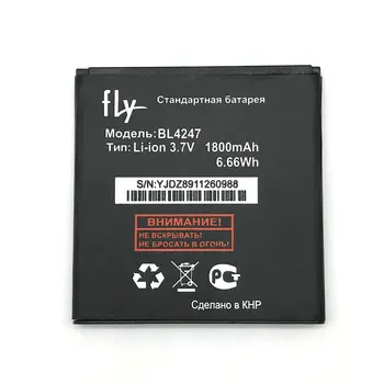 2 BUC BL4247 1350mAH de Înaltă Calitate Li-ion pentru fly iq442 telefon mobil Baterii Batterij Bateria + Cod piesă
