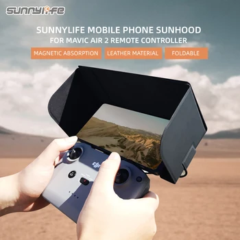 Sunnylife Telefon Mobil Soare Capota Magnetică Pliabil Umbrelă de soare Accesorii pentru Mavic Air 2 Controler de la Distanță