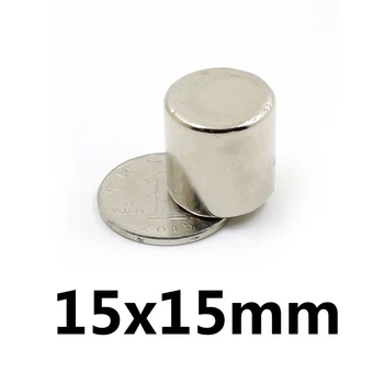 10/20/30buc 15x15 mm Magneți Mici 15mmx15mm N35 circulară Magnet Neodim Dia 15x15mm Permanent Magnet Neodim Disc magnet