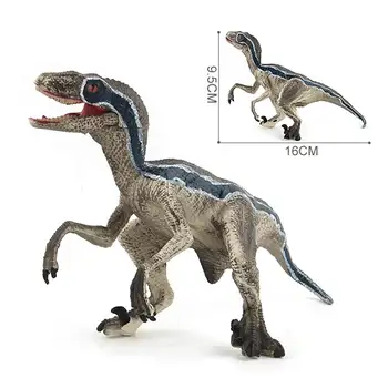 Jurassic Dinozaur Velociraptor Simulare Realiste Jucarii Dinozauri Cifre Cărămizi, Blocuri De Constructii Pentru Copii Model Educațional
