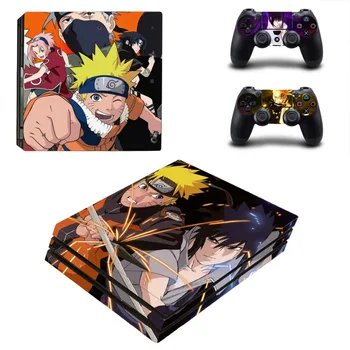 Anime-ul Naruto si Boruto Decal PS4 Pro Piele Autocolant Pentru Sony PlayStation 4 Console si Controllere PS4 Pro Pielea Autocolante de Vinil