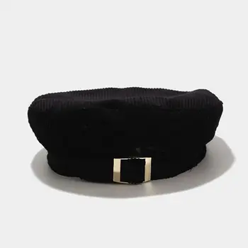 Bumbac catarama Militare Palarie Toamna Pălărie de Marinar Pentru Femei flat top de sex Feminin de călătorie cadet pălăria Căpitan Cap Berete 04