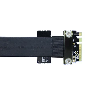 MPCIe la M. 2 Cheie A. E. Cablu prelungitor , Mini-Pcie MPCI-E Card de unitati solid state M2 A. E. Slot de Extensie Cablu Adaptor