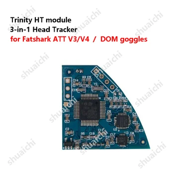 1set FPV 3-în-1 de Urmărire Tracker Capul Trinity HT Modul de Marcare Bord pentru Fatshark FSV2413 ATT V3/V4 DOM RC Drone cu Aripă Fixă Parte
