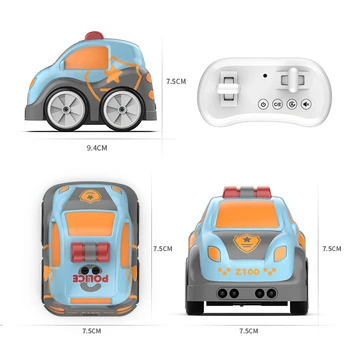 NOI Z100 Mini RC-Car Mână de Desene animate Inducerea Controlată Wireless Gest de Detectare Următoarele Urmări Neelectrica Masina Jucarii Cadou pentru Copii
