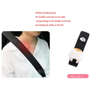 Accesorii Auto Seat Belt Acoperi, Uri De Desene Animate Drăguț Nor De Asigurări De Umar Capac, Mașină De Decoratiuni Interioare Acoperi Mașină De Perna