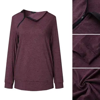 Elegant Tricouri Femei Bluza cu Maneci Lungi 2021 VONDA Neregulate Rever Gât Camasi Casual, Petrecere Vintage Tunica Plus Dimensiune Blusas S-5XL