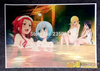 8 buc/set Anime Poarta Jieitai Kanochi nite Kaku Tatakaeri poster de perete poze camera autocolante jucării pentru cadou
