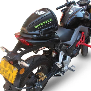 Sac Motocicleta Din Spate A Rezervorului De Coș Warterproof Oxford Universal Motocicleta Scaun Rucsac Pentru Bagaje Șaua Coada Pachet De Combustibil Moto Biciclete