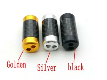 30pcs HiFi Fibra de Carbon Y Splitter de Linie Pentru Cablu Audio DIY pentru Căști, adaptor splitter slider