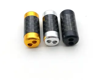 30pcs HiFi Fibra de Carbon Y Splitter de Linie Pentru Cablu Audio DIY pentru Căști, adaptor splitter slider