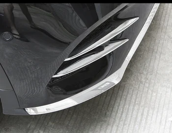 ABS Cromat lămpii de Ceață Față Acopere Garnitura Pentru Mercedes-Benz GLC X253 200D 350e 300 coupe