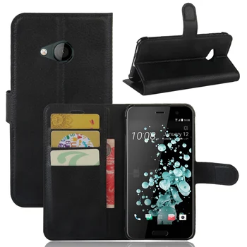 Pentru HTC U Juca Portofel Capacul Cartelei de Cazuri de Telefon pentru HTC U Juca din Piele Pu Caz Telefon Shell