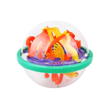 3D Labirint Magic Ball Transparent Intelectul Puzzle Viteza de Rulare Minge de Joc Jucarii Educative pentru Copii cadouri