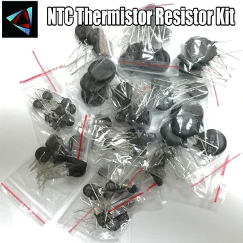 125PCS/LOT 16value Termistor NTC Rezistor Kit 5D-11 5D-15 8D-20 10D-10D 7-9 10D-11 20D-20 33D-7 47D-15 Rezistență Termică Set