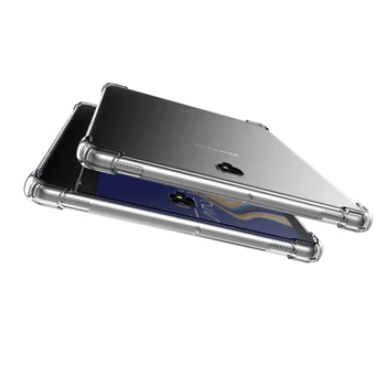 Funda Samsung S4 Galaxy Tab 10.5 2018 SM-T830 SM-T835 la șocuri transparent silicon moale caz flexibil bara de protecție capacul din spate