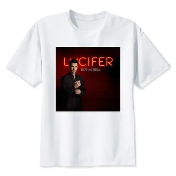 Lucifer vânzare Fierbinte 2019 vară pentru bărbați t-shirt noutate design de brand pentru bărbați tricou harajuku fitness topuri tricou Q1868