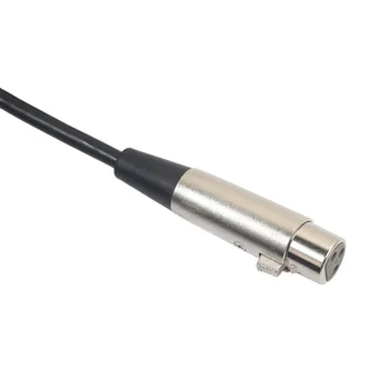 REXLIS 1buc Negru 3M 9FT USB de sex Masculin la XLR de sex Feminin Cablu Cablu Adaptor Microfon MICROFON Cablu de Legătură Audio de Studio Link-ul de Cablu