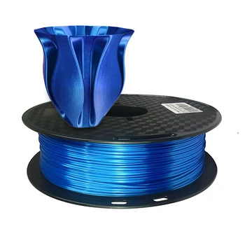 1.75 mm Mătase Filament PLA Imprimantă 3D Lucios Material 500G/250G Negru Wihte Roșu Albastru Sublimare Solid Silk-ca Imprimantă 3D cu Filament