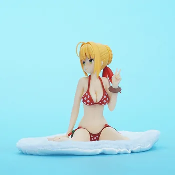Anime Sexy Figura Soarta/Extella Sabie Nero Claudius Val De Costume De Baie Ver. PVC Figura de Acțiune de Colectare de Jucării Model de Papusa