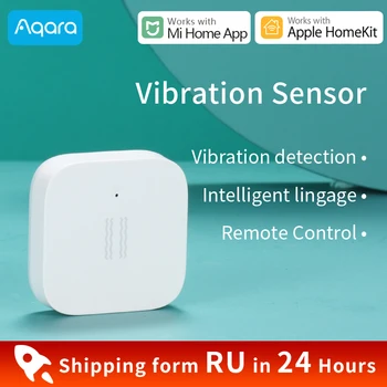 Aqara Senzor de Vibrații Șoc înclinare Toamna Detecter se agită Monitor Zigbee acasă Alarmă de Detectare a Lucra Cu Xiaomi Mi Home&HomeKit APP