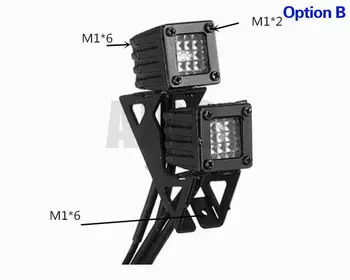 Simulare Faruri cu LED-uri Spoturi DIY Auto Lampă de 1/10 AXIAL SCX10 III Jeep Wrangler TRX4 TRX6 D90 Masina RC Modificarea Piese