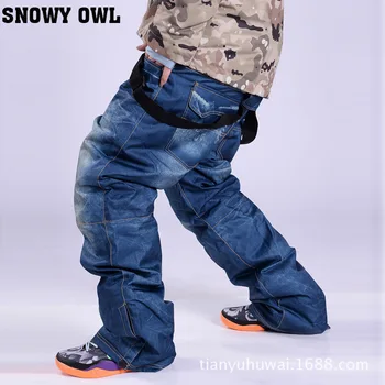 Cowboy Snowboard Pantaloni Bărbați Și Femei Unisex Impermeabile De Iarnă Pantaloni De Schi Vânt Cald De Zăpadă Respirabil Munte La Schi Pantaloni