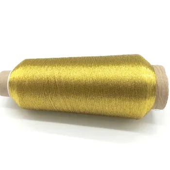Hârtie de bună Calitate con 125g culoare Aurie 150D/2 Metalice firul de Brodat