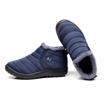 2019 Nou cizme femei de Iarna zapada ghete Cizme de Iarna pentru Femei pantofi de sex Feminin, Cald Plus Antiderapante Jos Termic rezistent la apa Unisex