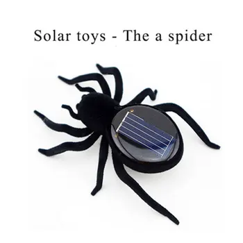 1 Buc Solare Spider Robot de Învățământ Înfricoșător Insecte Gadget Mic Truc Jucărie Solare Jucărie juego solares Copii Jucărie pentru Copii Cadouri