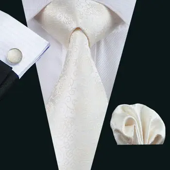 LS-1174 Bărbați Cravată Clape Floral Matase de Moda Lega Batista Butoni Set Cravata Pentru Barbati Formale Petrecere de Nunta de Afaceri