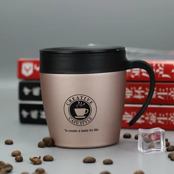 Noi Sosesc Portabile Cana De Cafea Cu Perete Dublu Fierbinte Izolare Cafea Cesti De Cafea Pentru Birouri Sticla De Apa