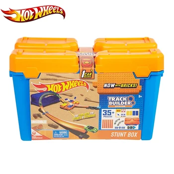 Original Hot Wheels Track Varietate de Bază Jucărie cutie de depozitare Masina Hotwheels Pista de Constructor de Asamblare Brinquedos Copii Jucarii pentru Copii