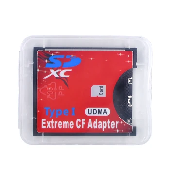 TISHRIC WiFi SD pentru Card CF Adaptor MMC SDHC, SDXC cu Standardul Compact Flash Tip I Card Converter Cititor de Carduri UDMA